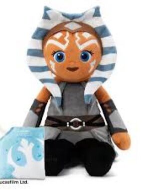 Scentsy Star Wars Ahsoka Tano Plush Doll - Blue & Gray
